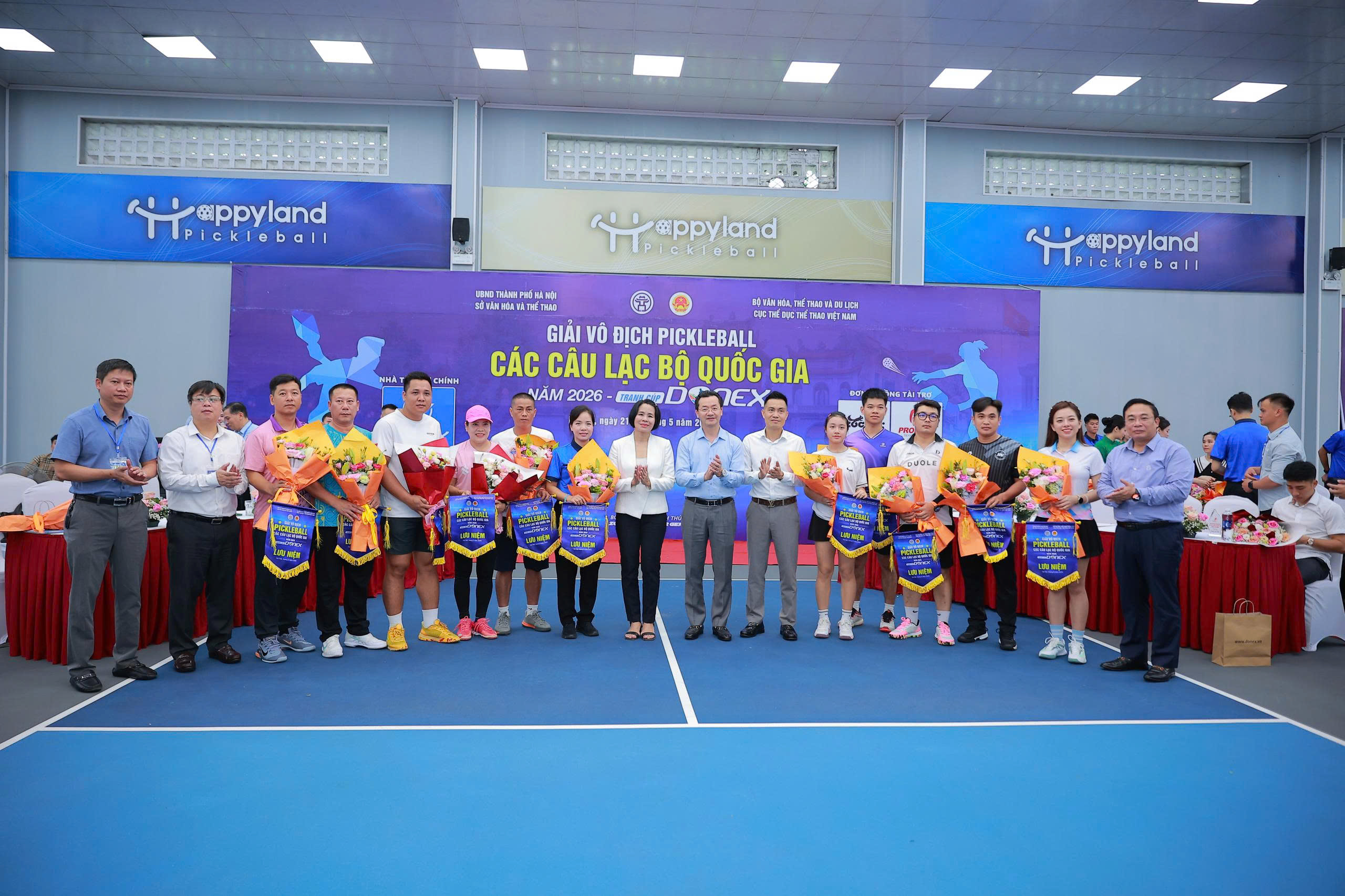 Trương Vinh Hiển, Trịnh Linh Giang so tài ở Giải pickleball các CLB quốc gia 2026 - Ảnh 1.