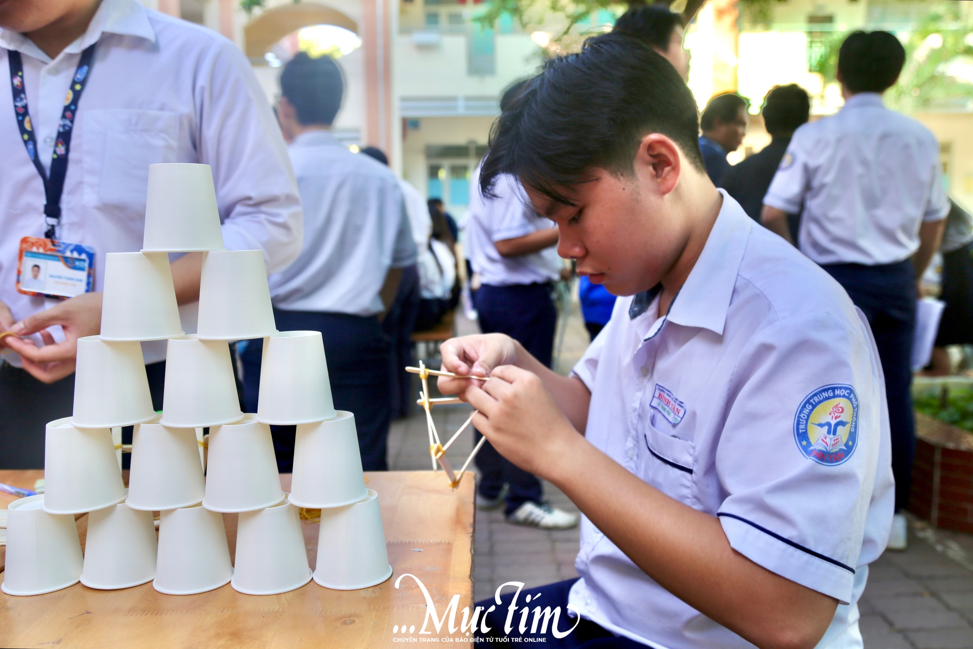 Rộn ràng không khí Ngày hội STEM tại Trường THPT Bình Tân- Ảnh 5. Rộn ràng không khí Ngày hội STEM tại Trường THPT Bình Tân- Ảnh 5.