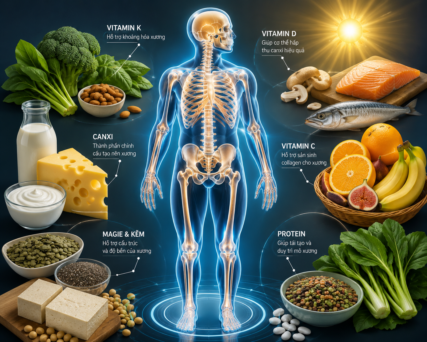 Có nên bổ sung vitamin D và canxi cùng một lúc? - Ảnh 1.