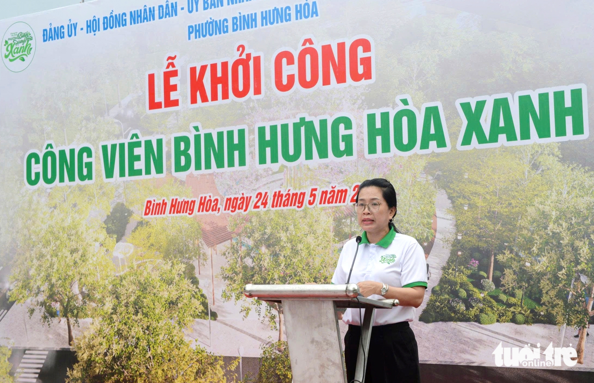 Khởi công xây dựng công viên Bình Hưng Hòa Xanh ở TP.HCM - Ảnh 2.