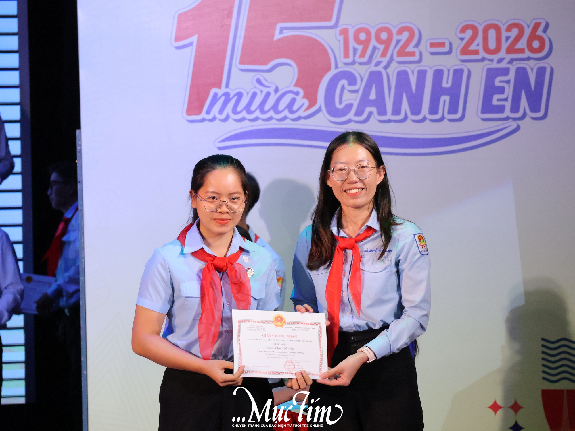 Trao giải Hội thi Phụ trách Đội giỏi TP.HCM Olympic Cánh én- Ảnh 6.
