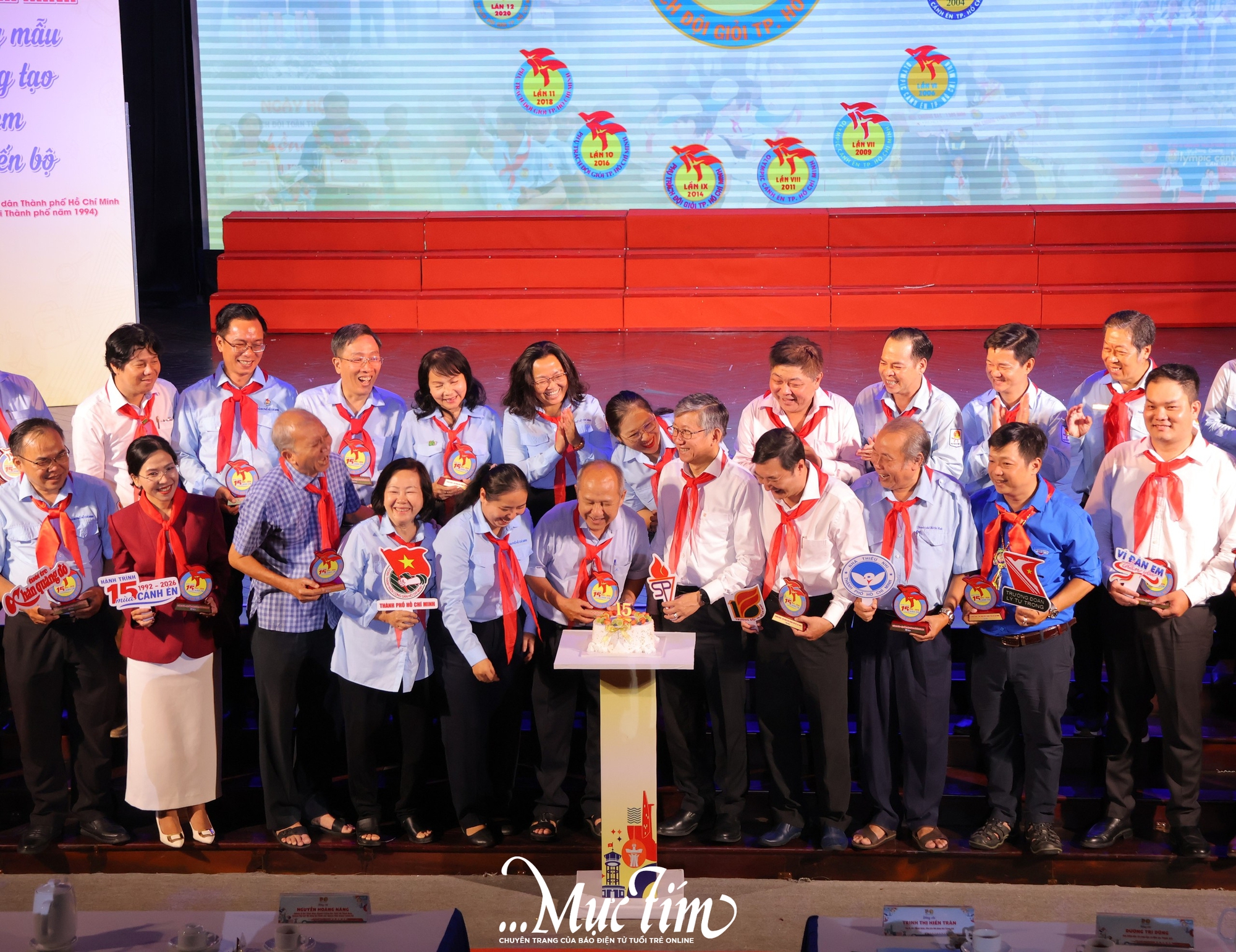 Trao giải Hội thi Phụ trách Đội giỏi TP.HCM Olympic Cánh én- Ảnh 11.