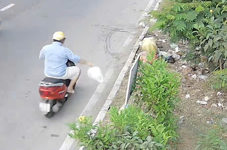 xả rác - Ảnh 1.