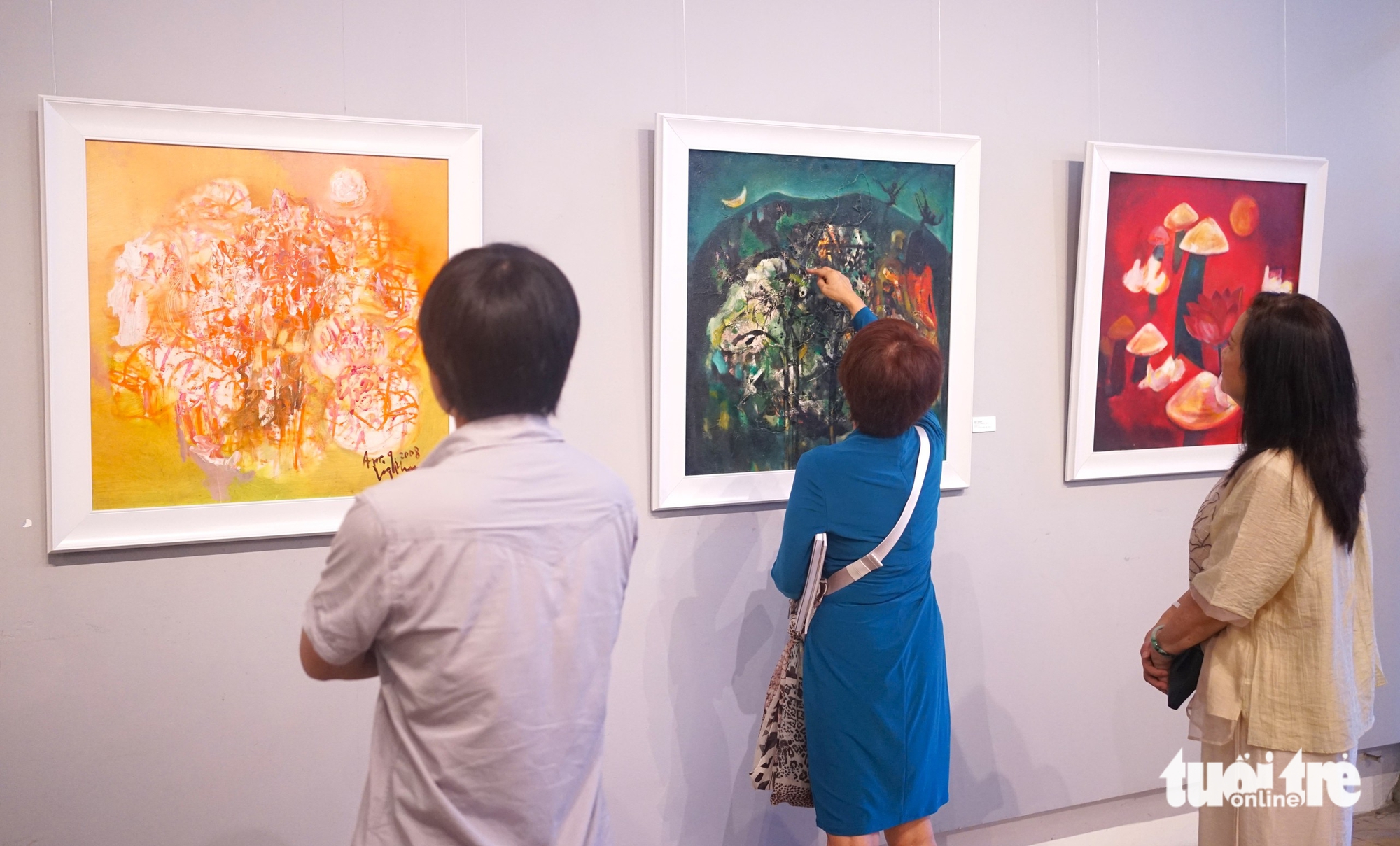 Nguyễn Phan và những gam màu cô tịch đi qua thời gian - Ảnh 4.