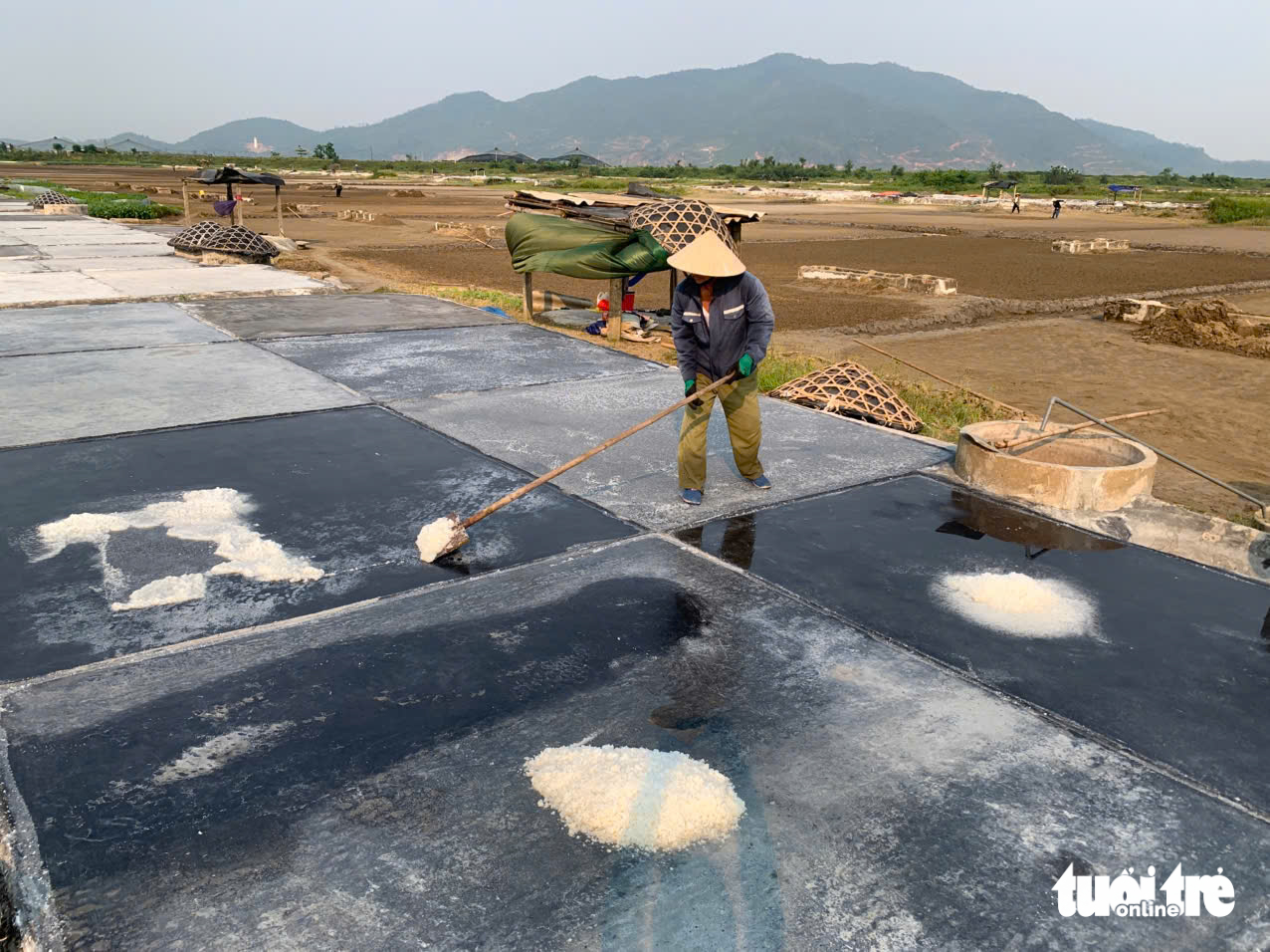 làm muối - Ảnh 1.