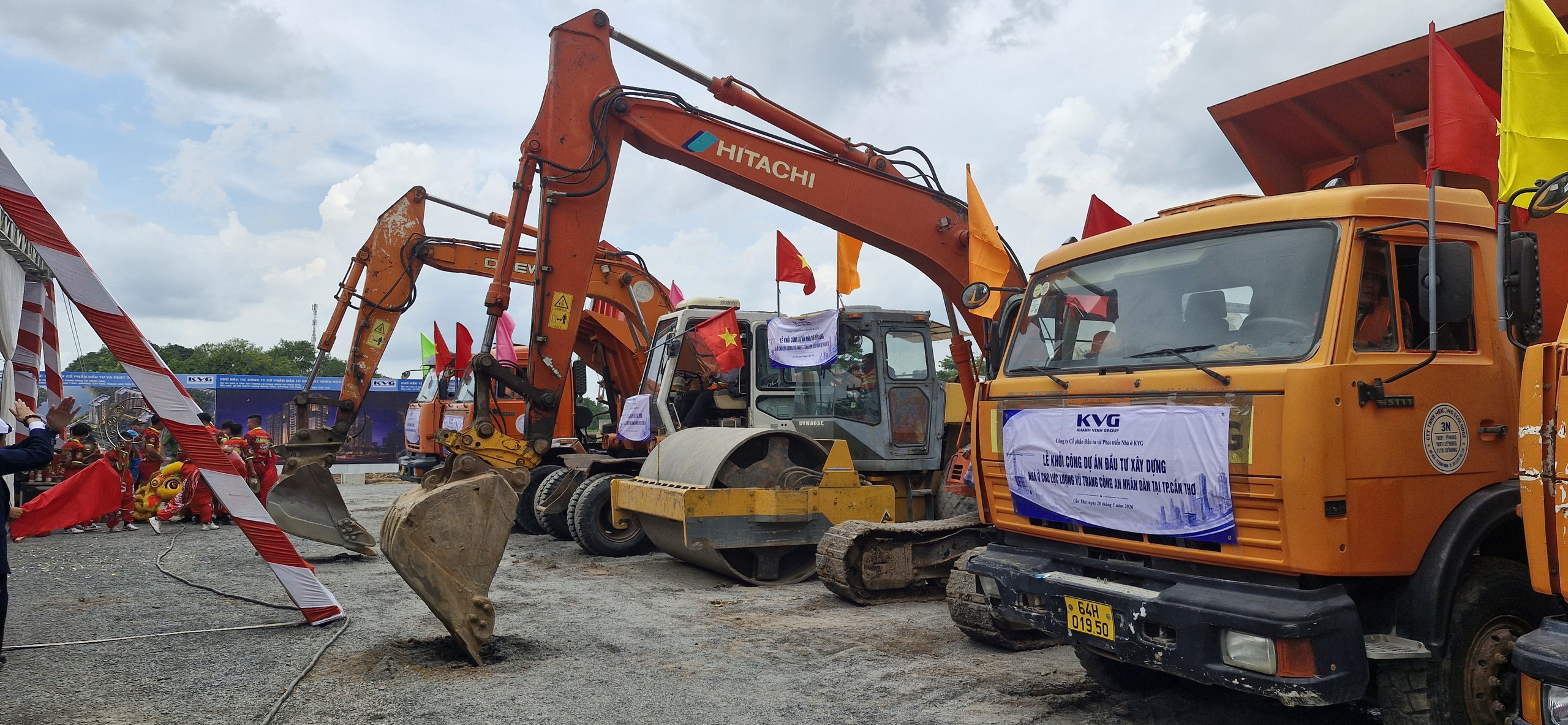 Khởi công dự án nhà ở cao 20 tầng dành cho công an tại Cần Thơ - Ảnh 1.