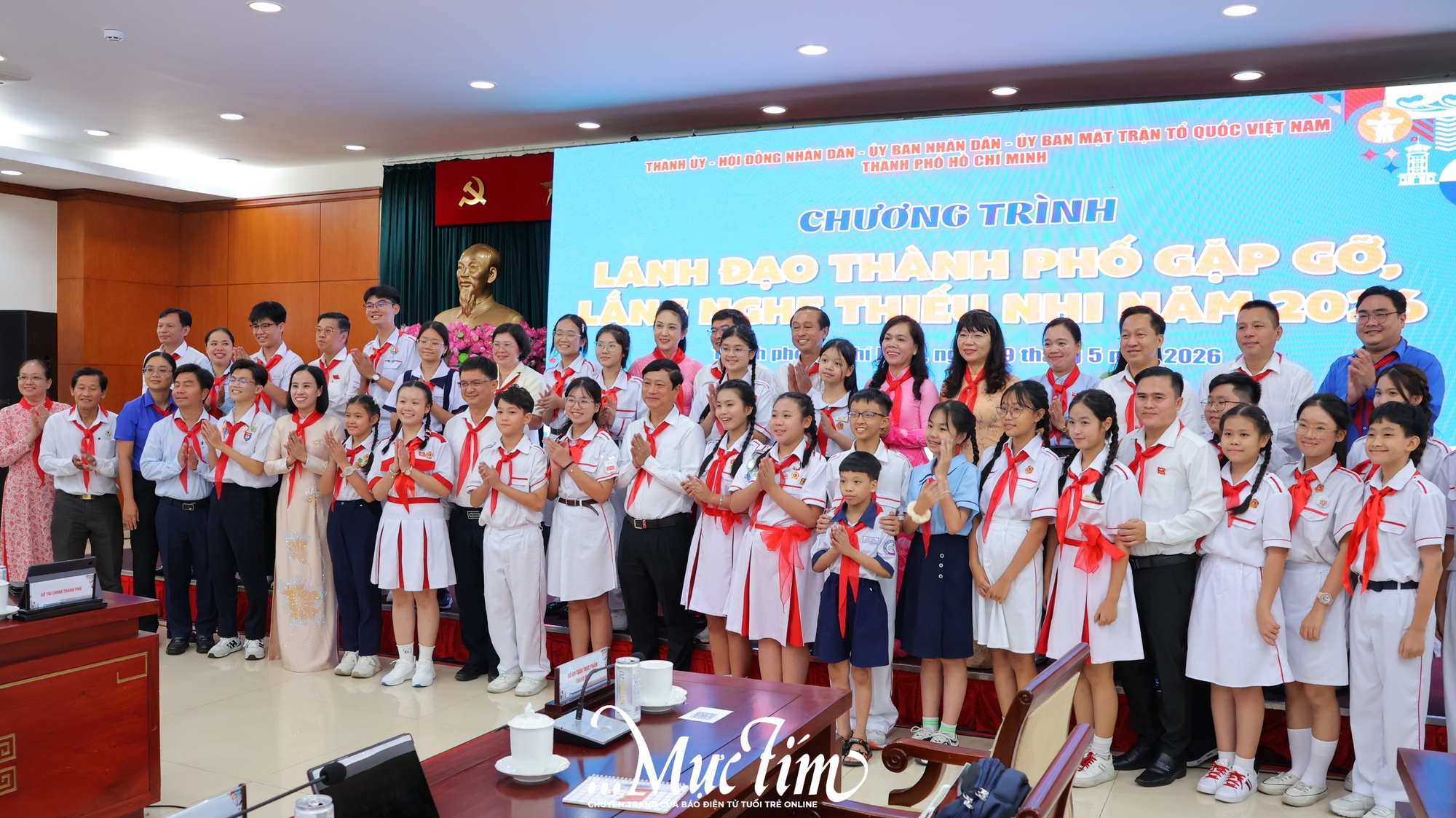 150 đại biểu thiếu nhi hiến kế cho TP.HCM trong kỷ nguyên mới- Ảnh 1.