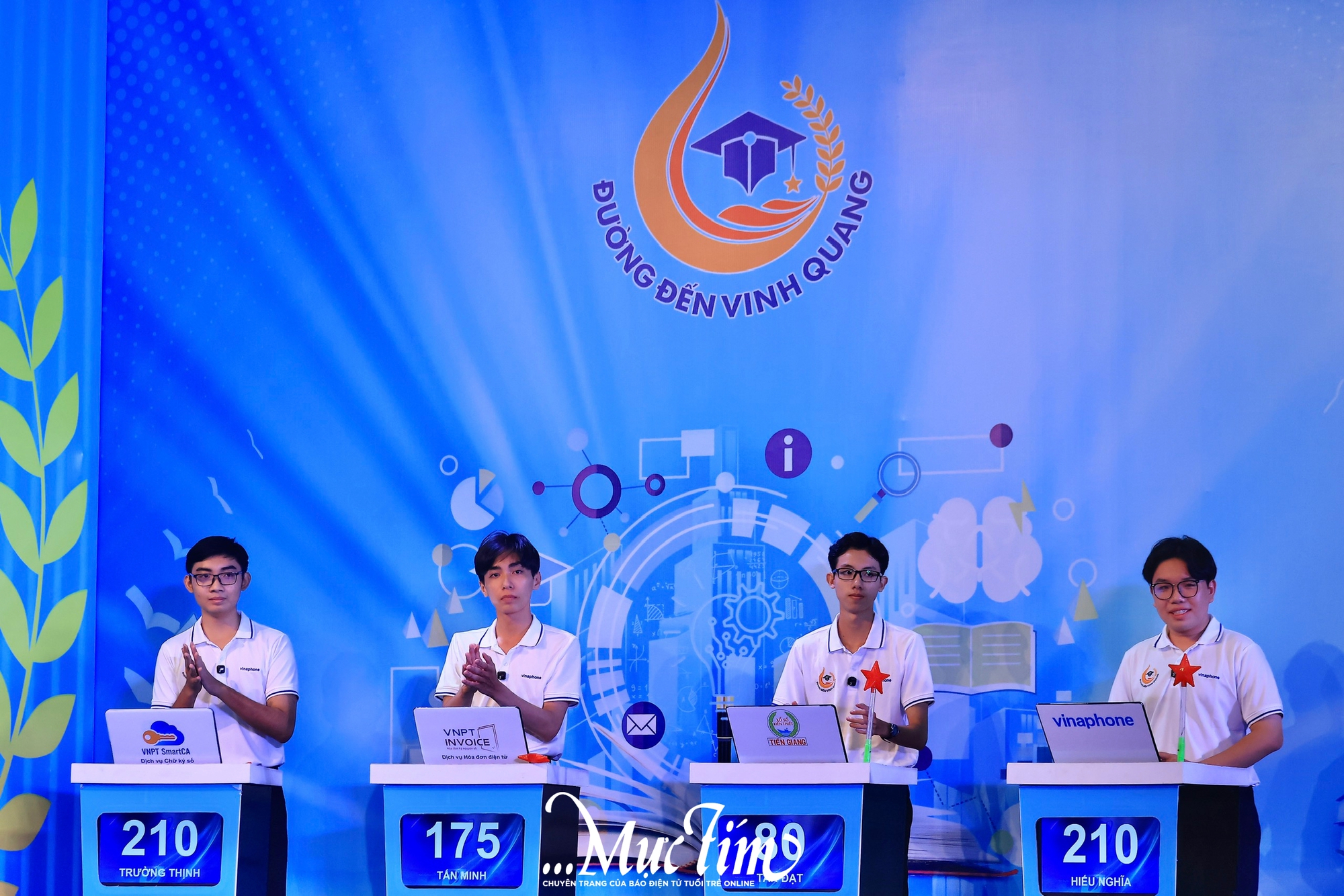 Trường THPT chuyên Nguyễn Quang Diêu có cầu truyền hình chung kết năm Đường đến vinh quang- Ảnh 3.