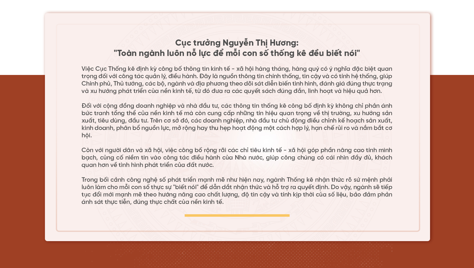 Hành trình 80 năm phát triển Cơ quan Thống kê quốc gia - Ảnh 28.