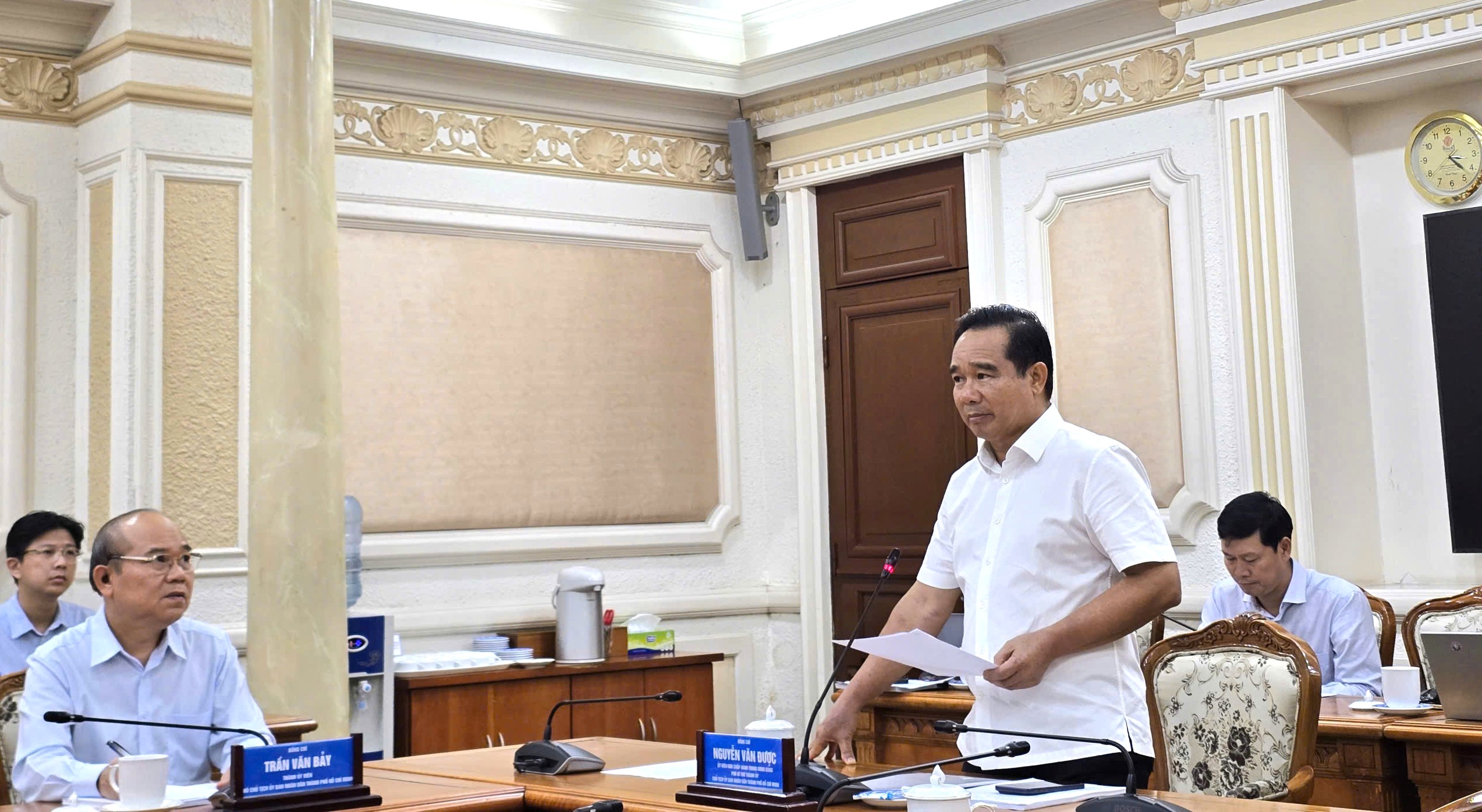 Chủ tịch TP.HCM Nguyễn Văn Được: Cơ bản đã gỡ vướng 838 dự án tồn đọng, tiếp tục rà soát để gỡ thêm - Ảnh 1.