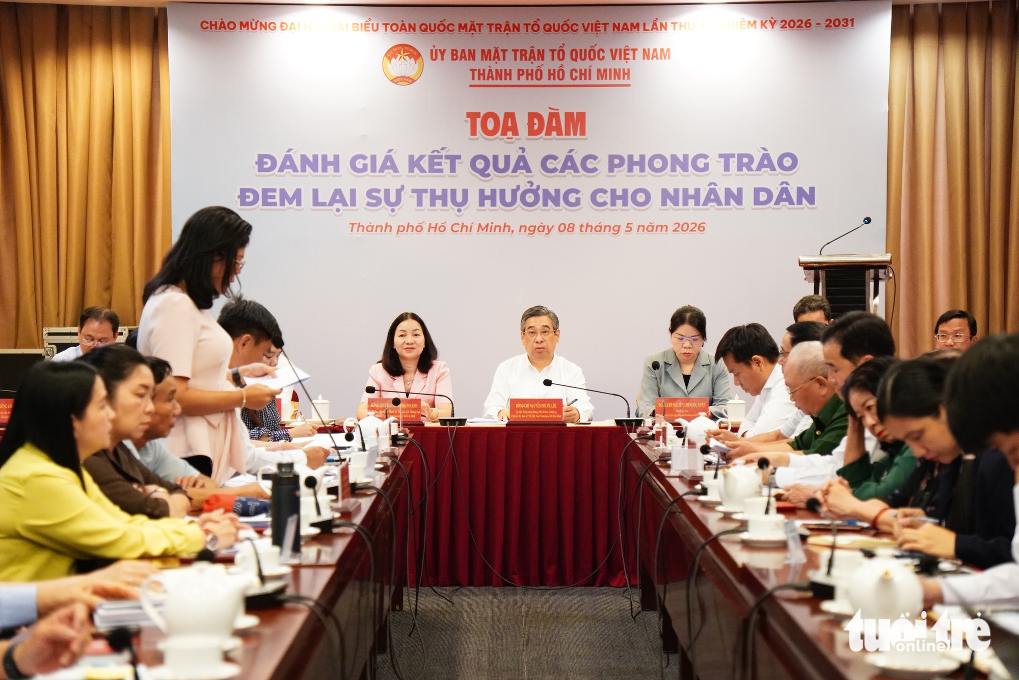 Phó bí thư Thành ủy Nguyễn Phước Lộc: Mạnh dạn cắt giảm phong trào hình thức, gây dàn trải nguồn lực - Ảnh 1.