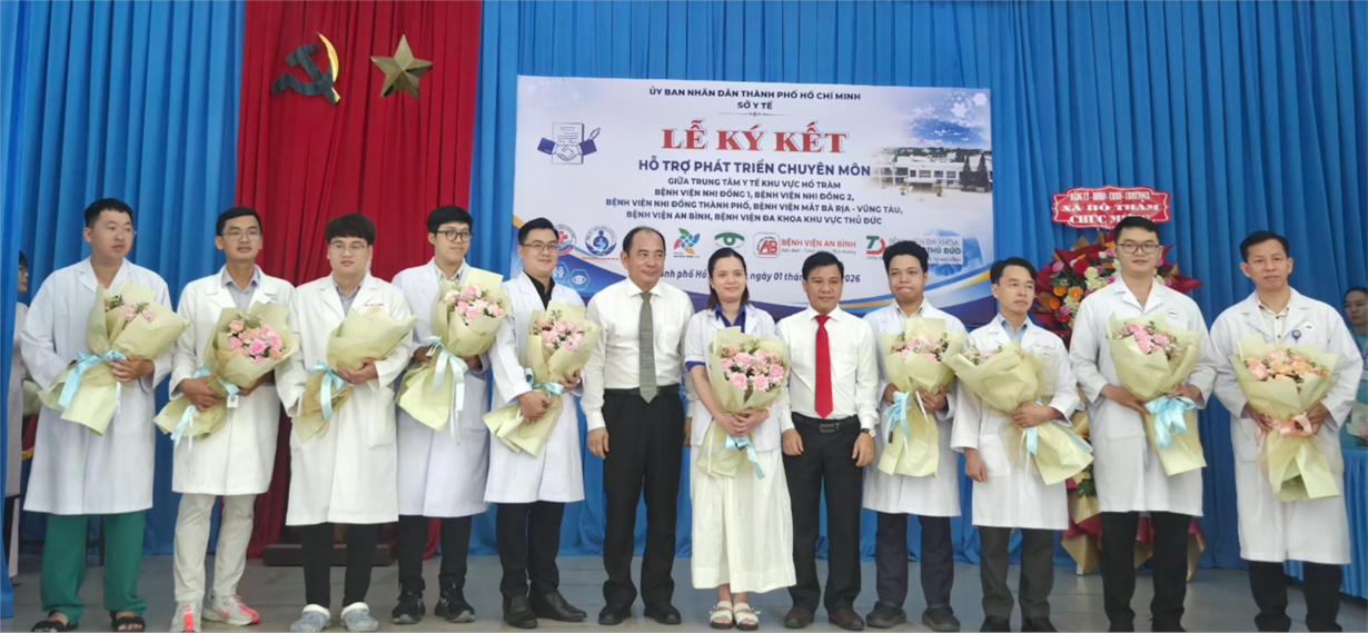 TP.HCM khởi động chương trình nâng năng lực cho Trung tâm Y tế khu vực Hồ Tràm - Ảnh 1.
