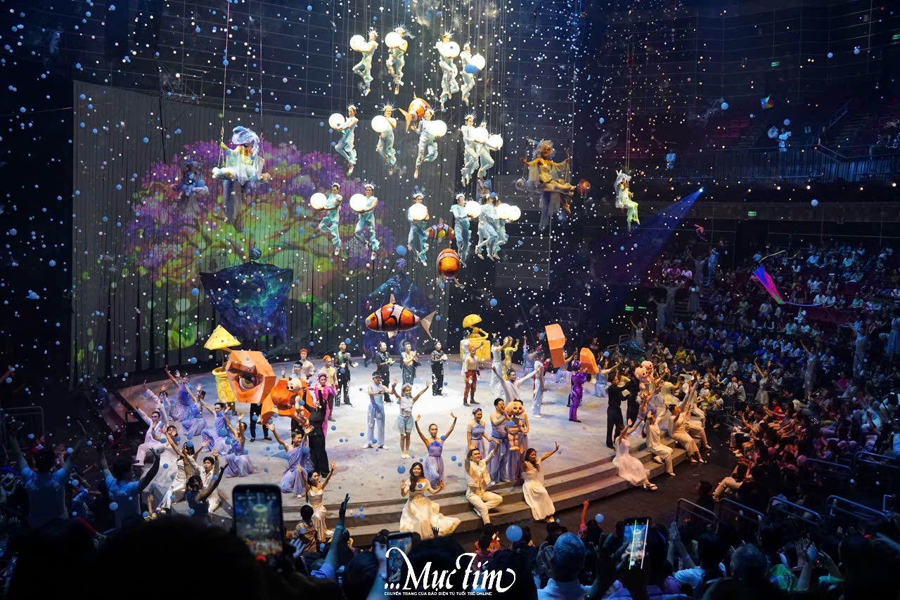 Vở diễn mới của Rạp xiếc và biểu diễn đa năng Phú Thọ chinh phục khán giả nhí- Ảnh 1.