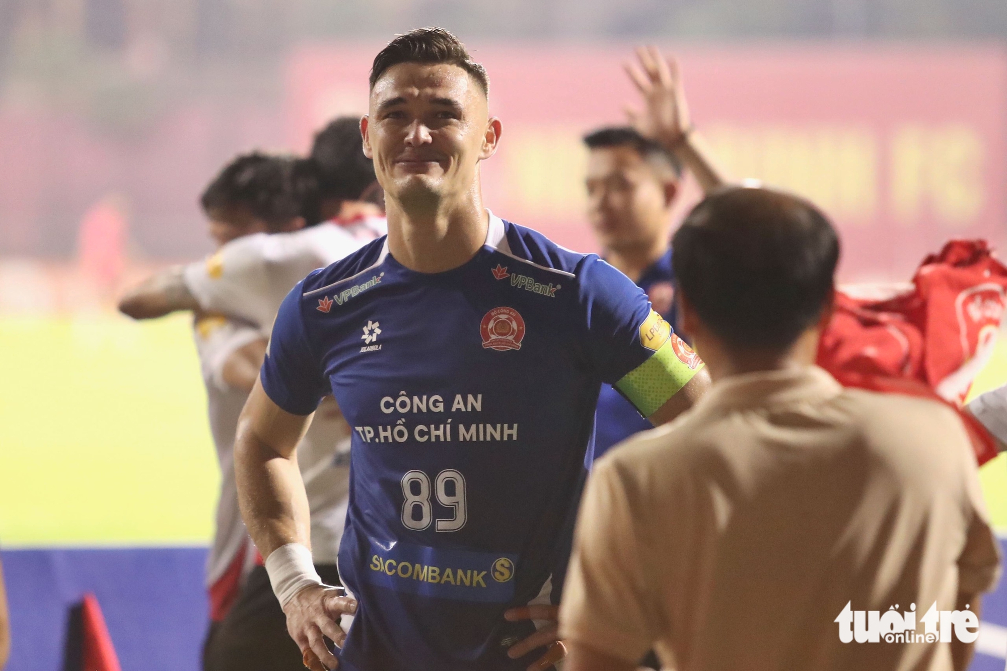 Patrik Lê Giang nghẹn ngào sau chức vô địch Cúp quốc gia 2025 - 2026 - Ảnh 3.
