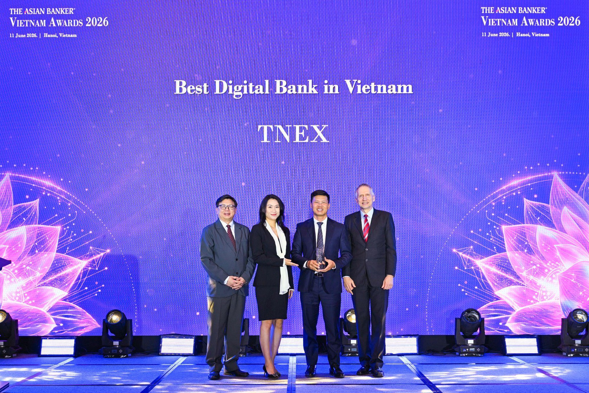 TNEX đạt giải thưởng Ngân hàng số tốt nhất Việt Nam 2026 - Ảnh 1.