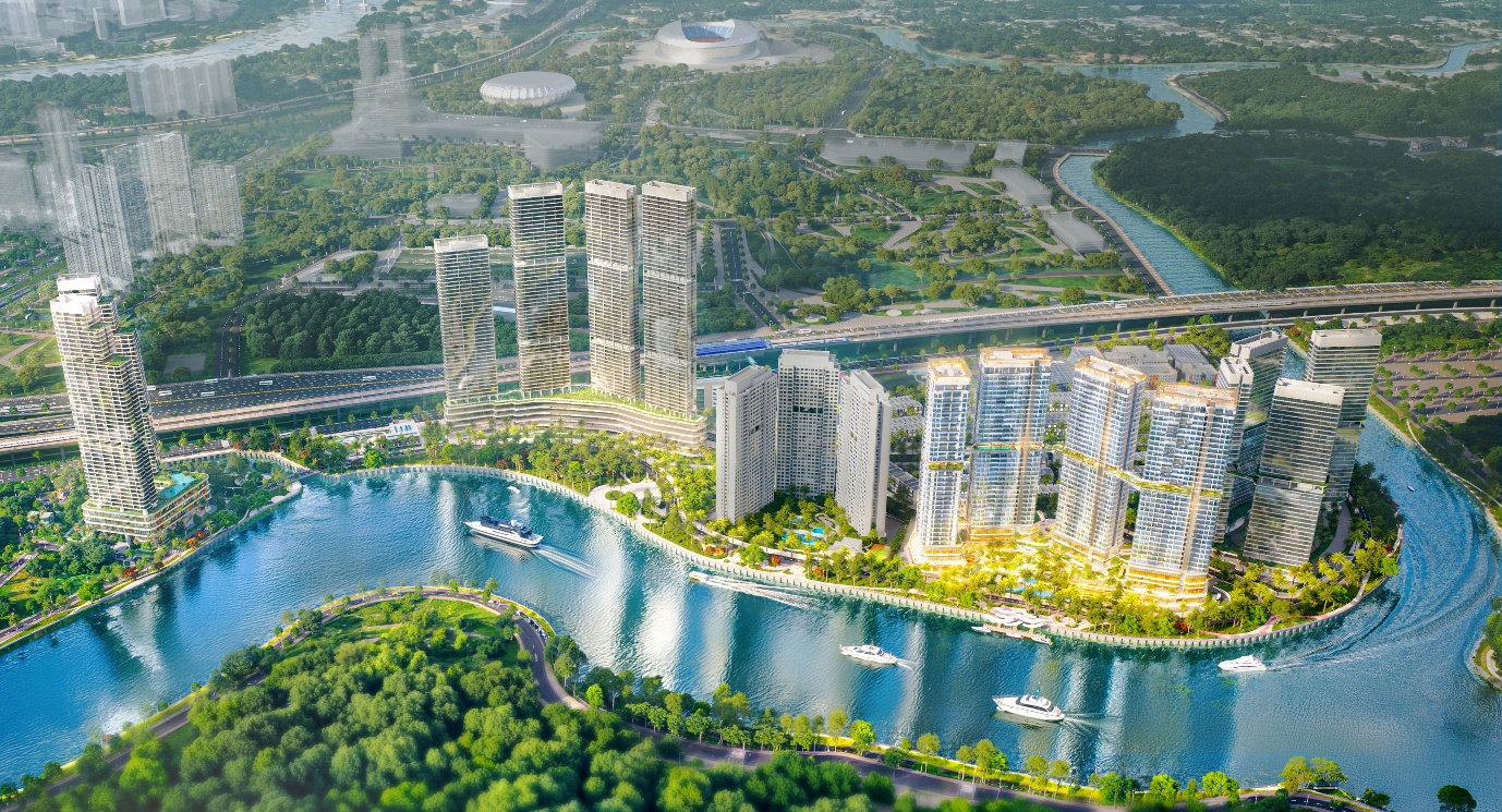 Về tay đơn vị phát triển mới, Palm City khởi công phân khu Palm River - Ảnh 3.