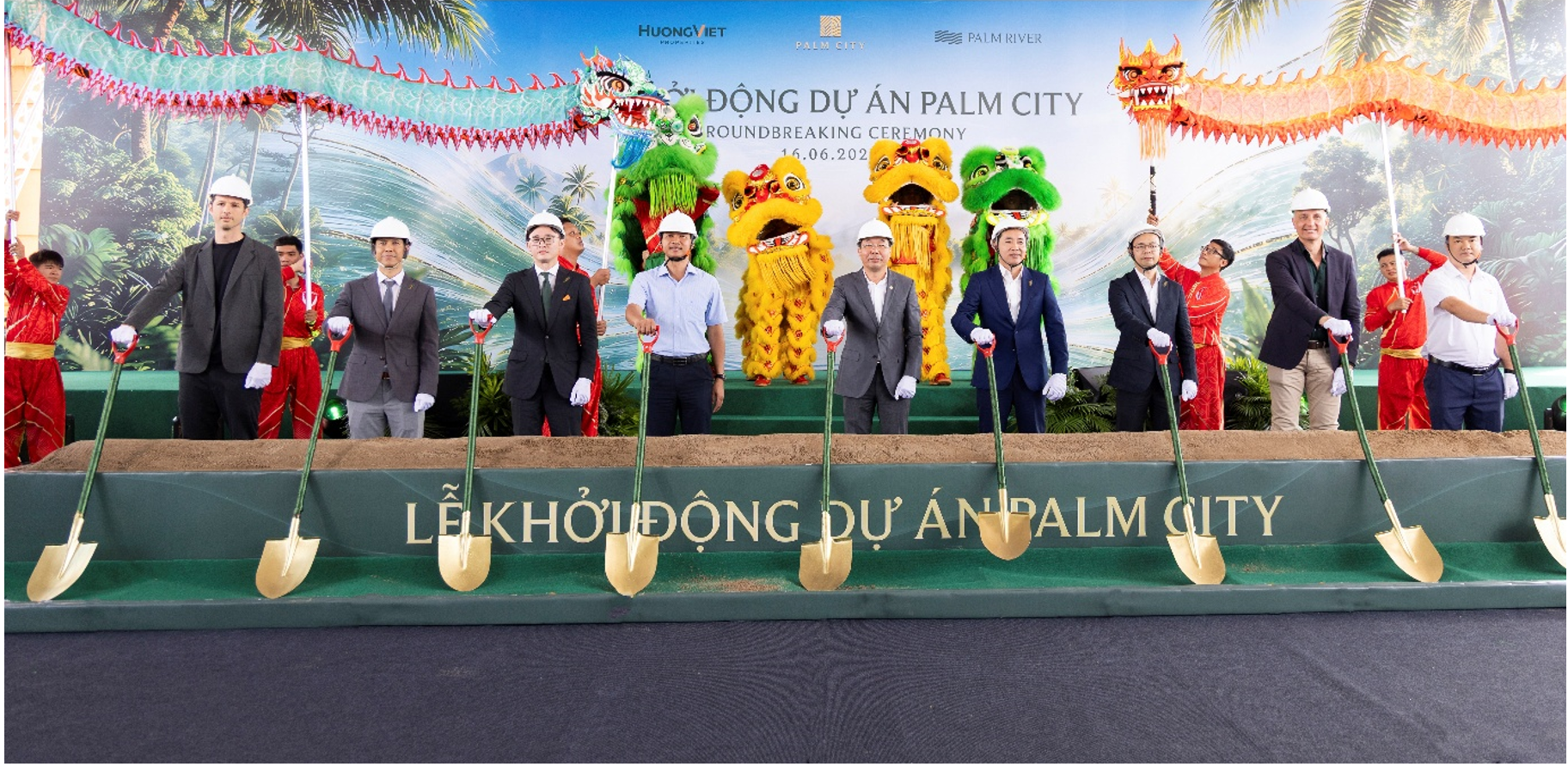 Về tay đơn vị phát triển mới, Palm City khởi công phân khu Palm River - Ảnh 1.