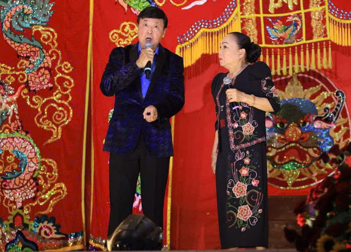 Nghệ sĩ Bảo Quốc và Kiều Mai Lý sau 20 năm lại diễn hài cùng nhau - Ảnh 3. Bảo Quốc - Ảnh 2.