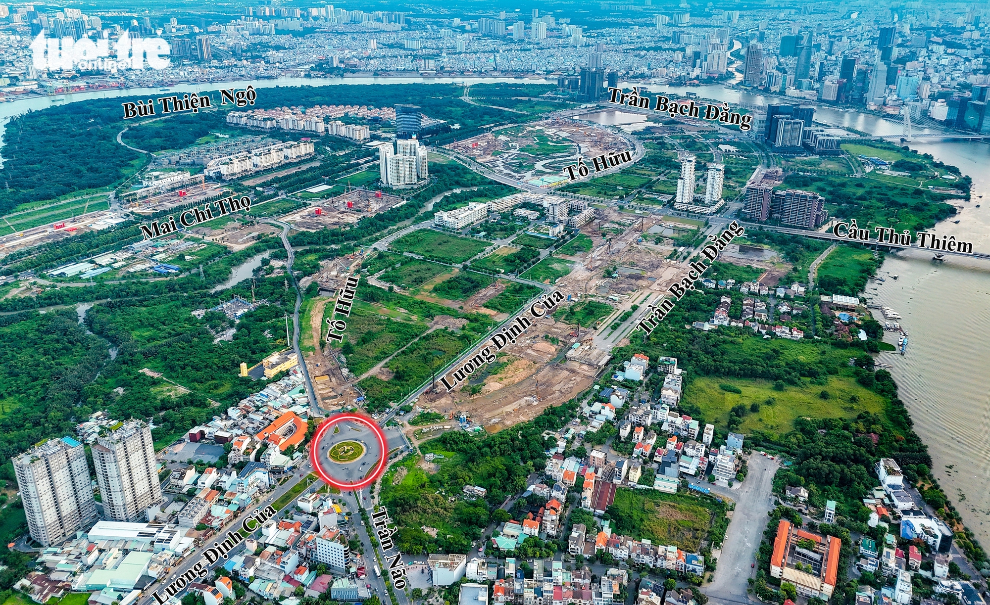 Hạ tầng Thủ Thiêm tăng tốc, mở lối vươn xa - Ảnh 1.