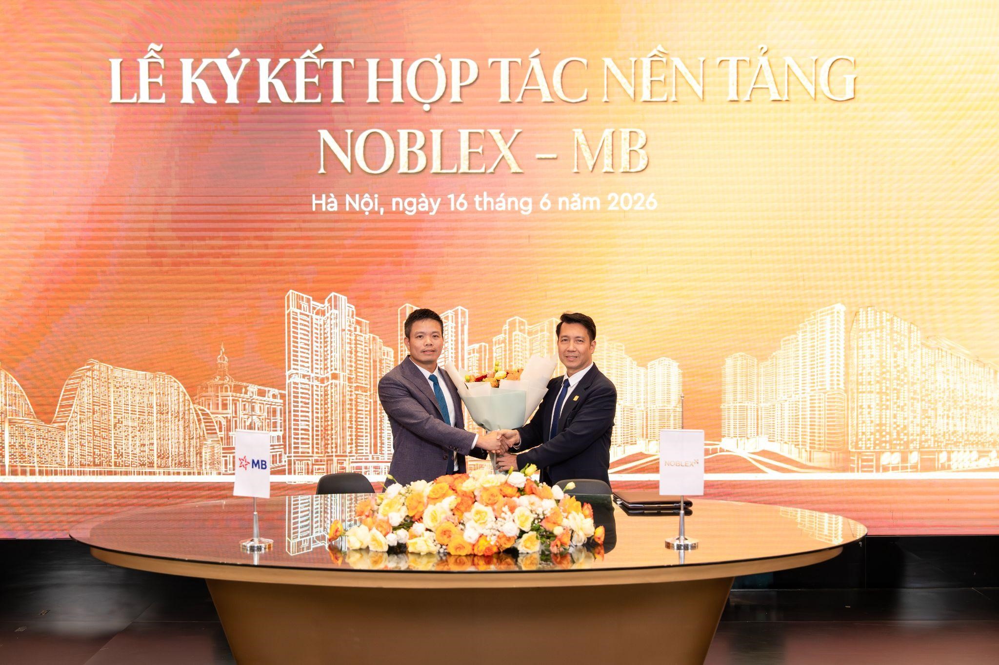 NobleX và MB ra mắt nền tảng số hỗ trợ người mua nhà tiếp cận vốn vay - Ảnh 1.