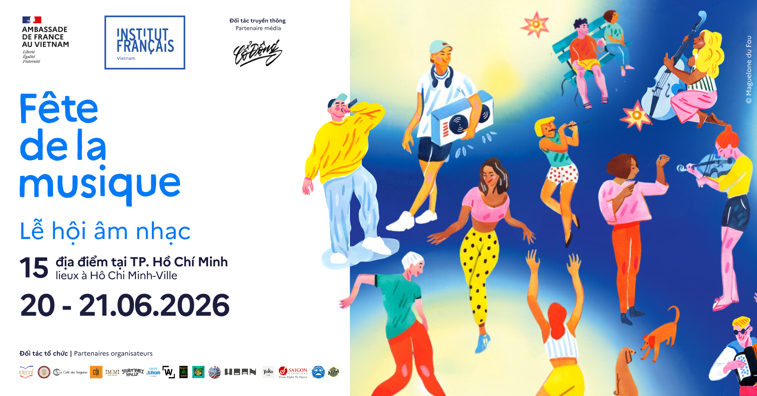 France’s Fête de la Musique brings 18 live music performances to Ho Chi Minh City this weekend- Ảnh 1.