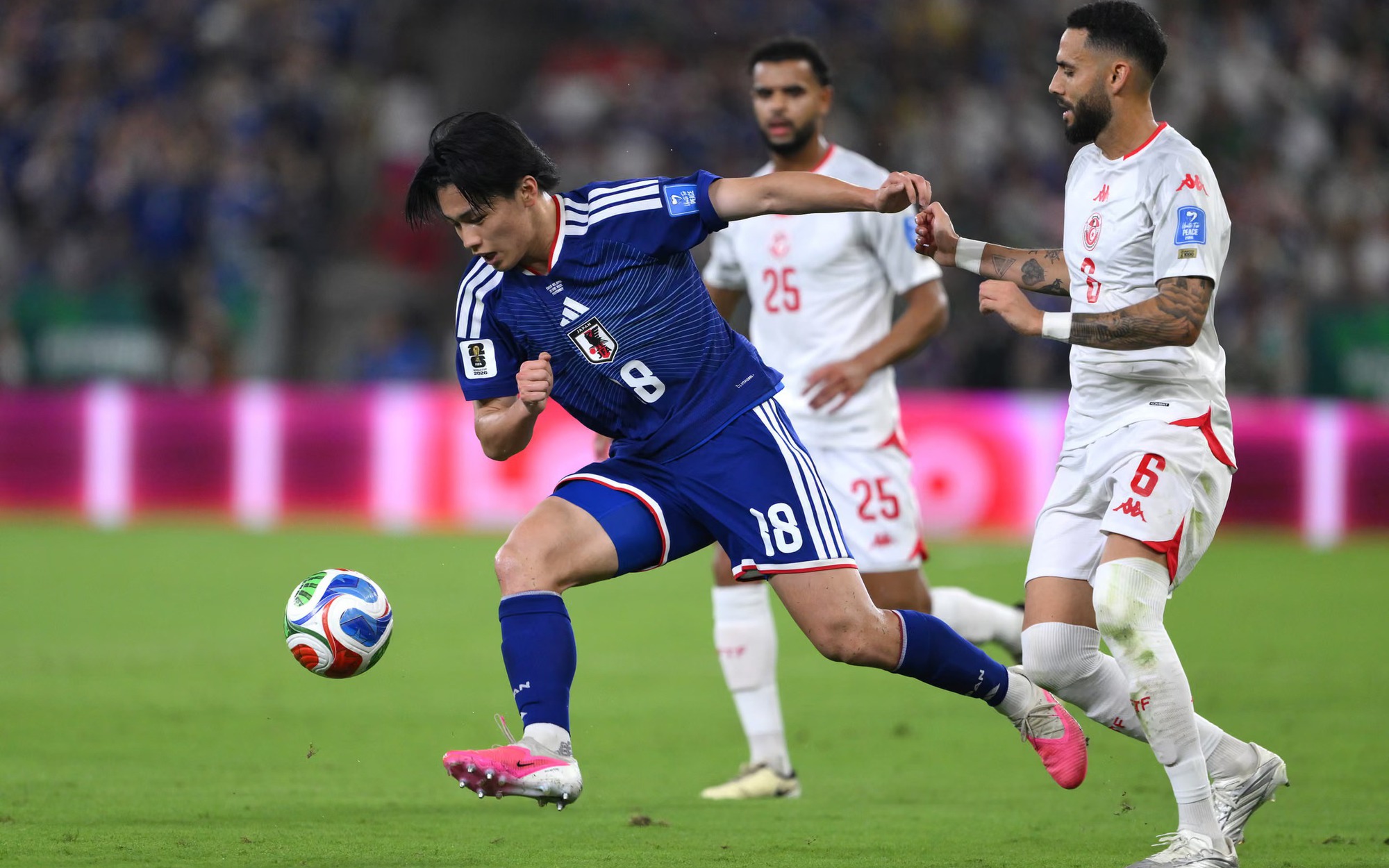Video: Pha dàn xếp tấn công giúp tuyển Nhật Bản thắng đậm Tunisia - Ảnh 1.