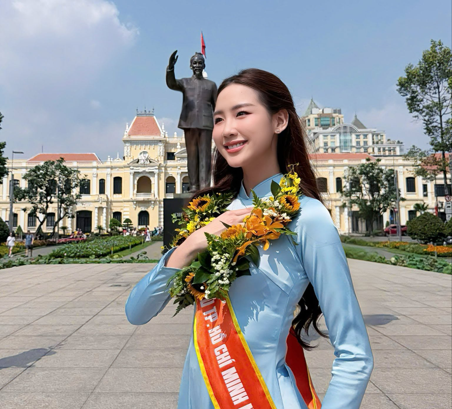 Hoa hậu Bảo Ngọc: TP.HCM dạy người trẻ cách tin vào chính mình - Ảnh 1.