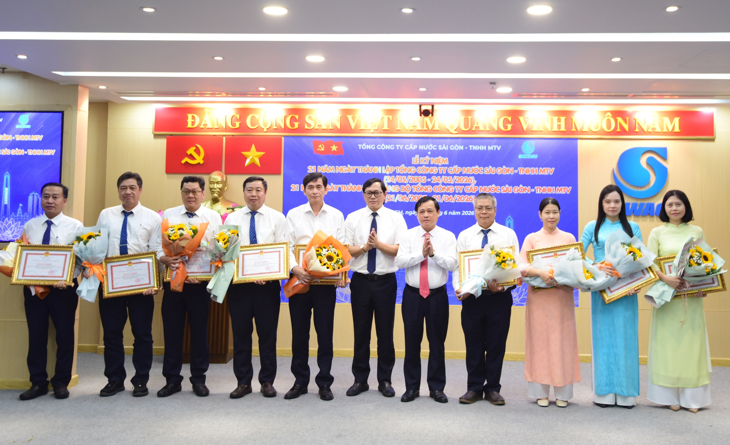 21 năm thành lập Tổng công ty cấp nước Sài Gòn, đô thị đầu tiên 100% dân có nước sạch - Ảnh 4.