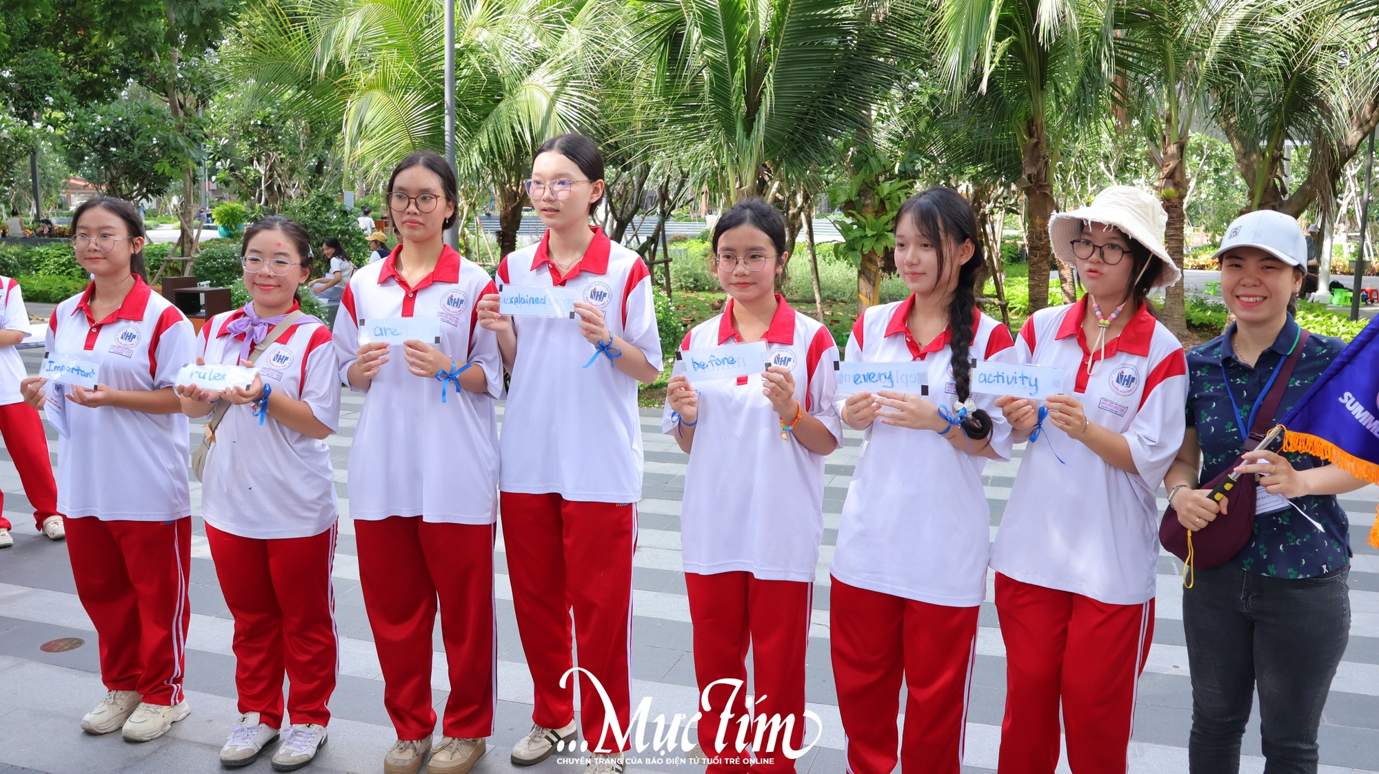 Học sinh Trường THPT Nguyễn Hữu Thọ tham gia lớp học mở, truy tìm kho báu tri thức - Ảnh 8.