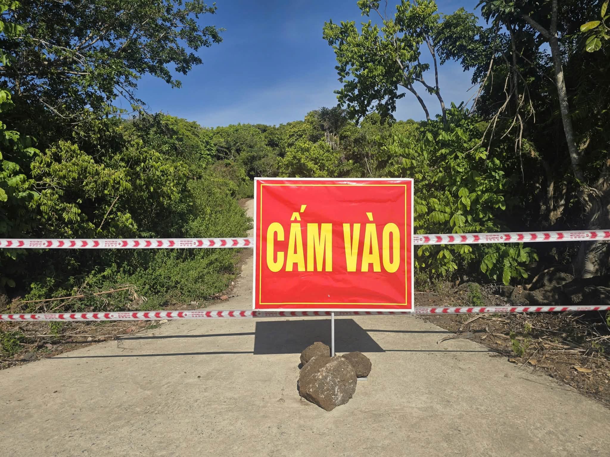 Cồn Cỏ tạm dừng tham quan rừng vì nguy cơ cháy cực kỳ nguy hiểm năm 2026 - Ảnh 4.