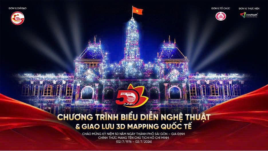 3D Mapping kỷ niệm 50 năm Thành phố mang tên Bác có gì đặc biệt? - Ảnh 1.