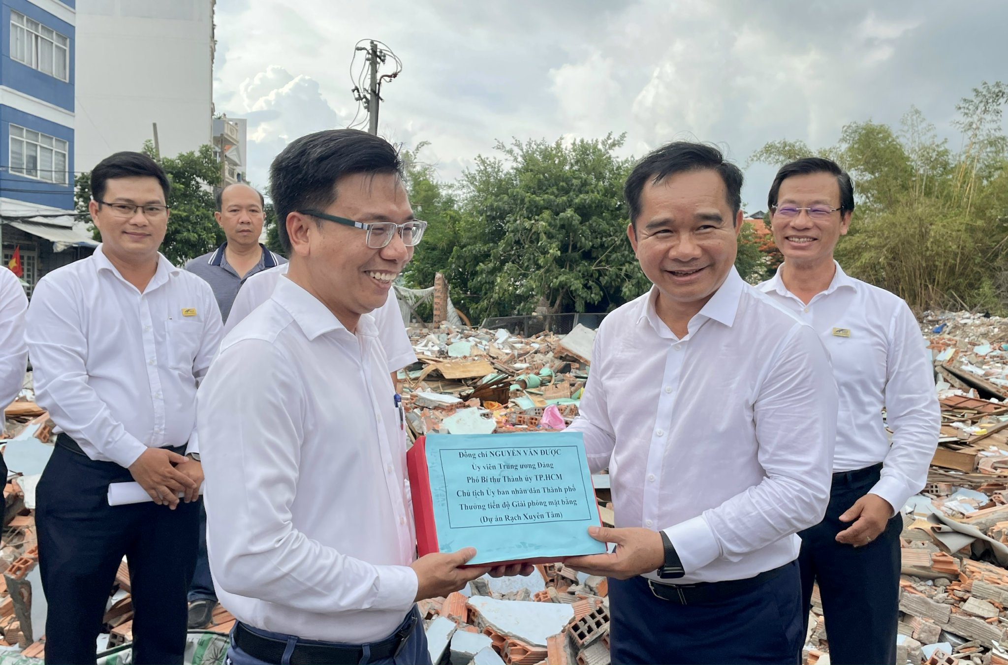 Mặt bằng sẵn sàng 100%, tăng ca kíp hoàn thành dự án rạch Xuyên Tâm cuối năm 2027 - Ảnh 12.