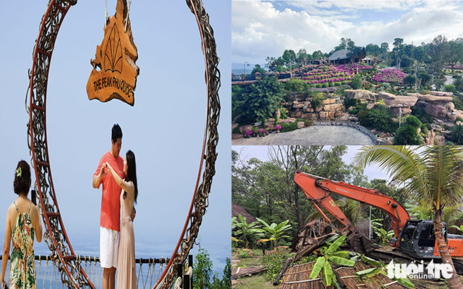 Vietnam’s Phu Quoc demolishes popular The Peak flower garden - Ảnh 2.