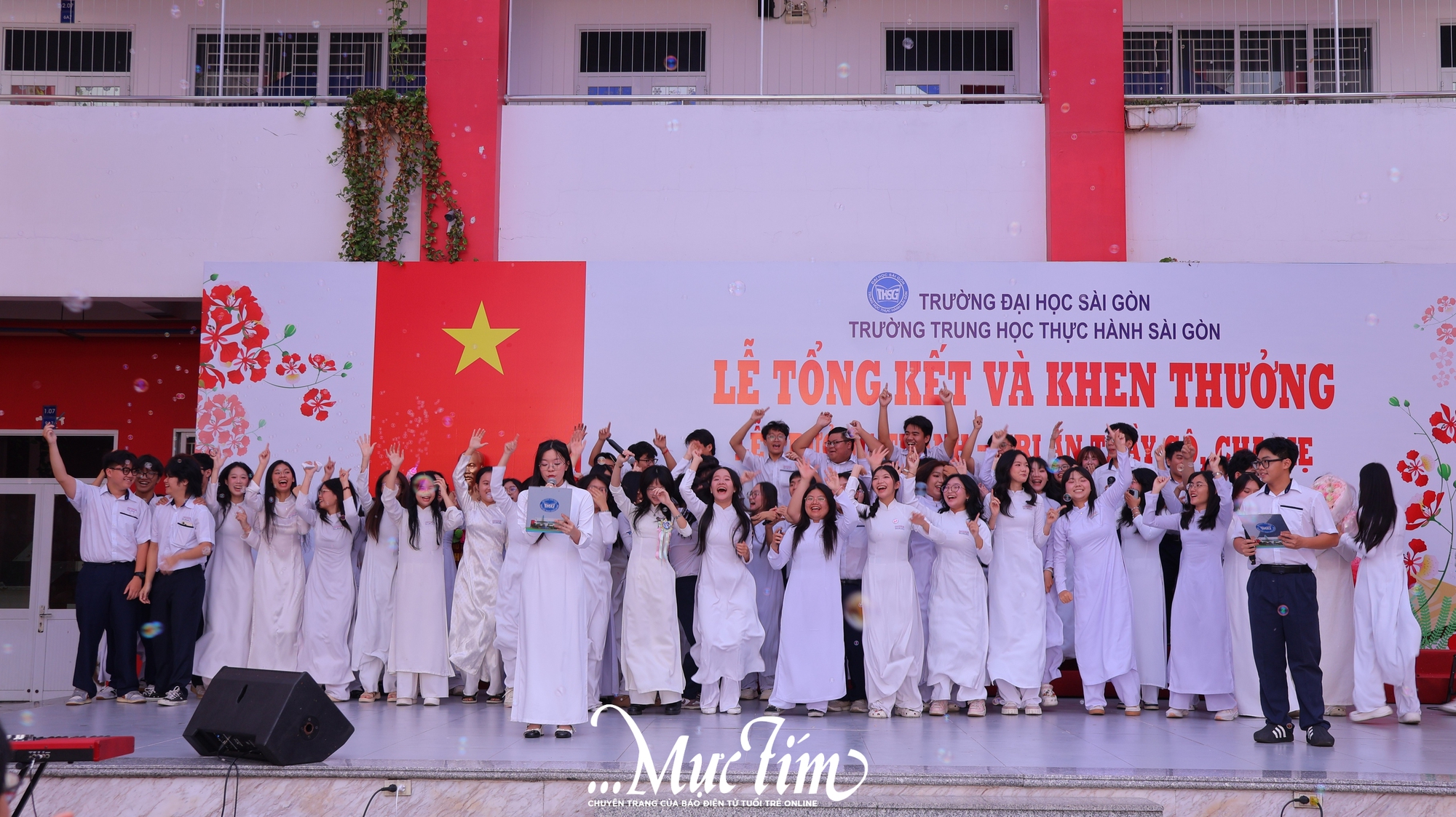 Những lá thư nối nhịp yêu thương của học sinh Trường Trung học Thực Hành Sài Gòn- Ảnh 1.