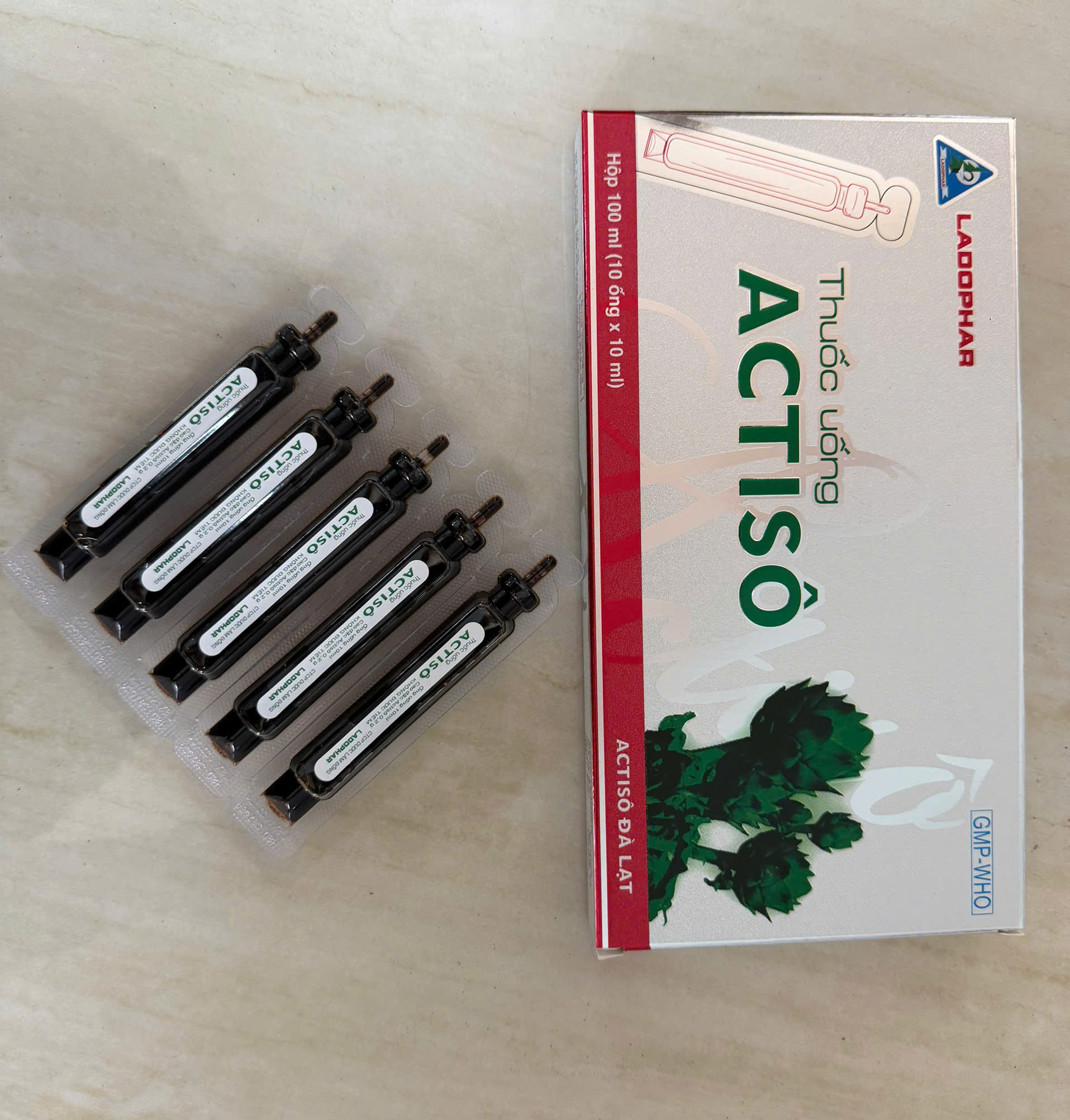 Cao nước actisô của Ladophar bị niêm phong vì lượng thuốc ít hơn quy định - Ảnh 1.