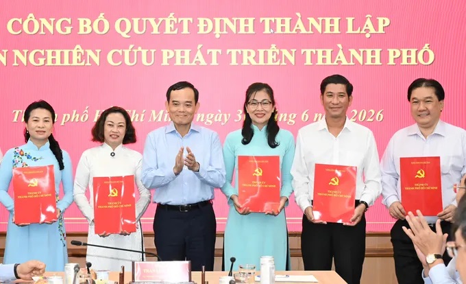 Công bố quyết định thành lập Ban Nghiên cứu phát triển TP.HCM - Ảnh 4.