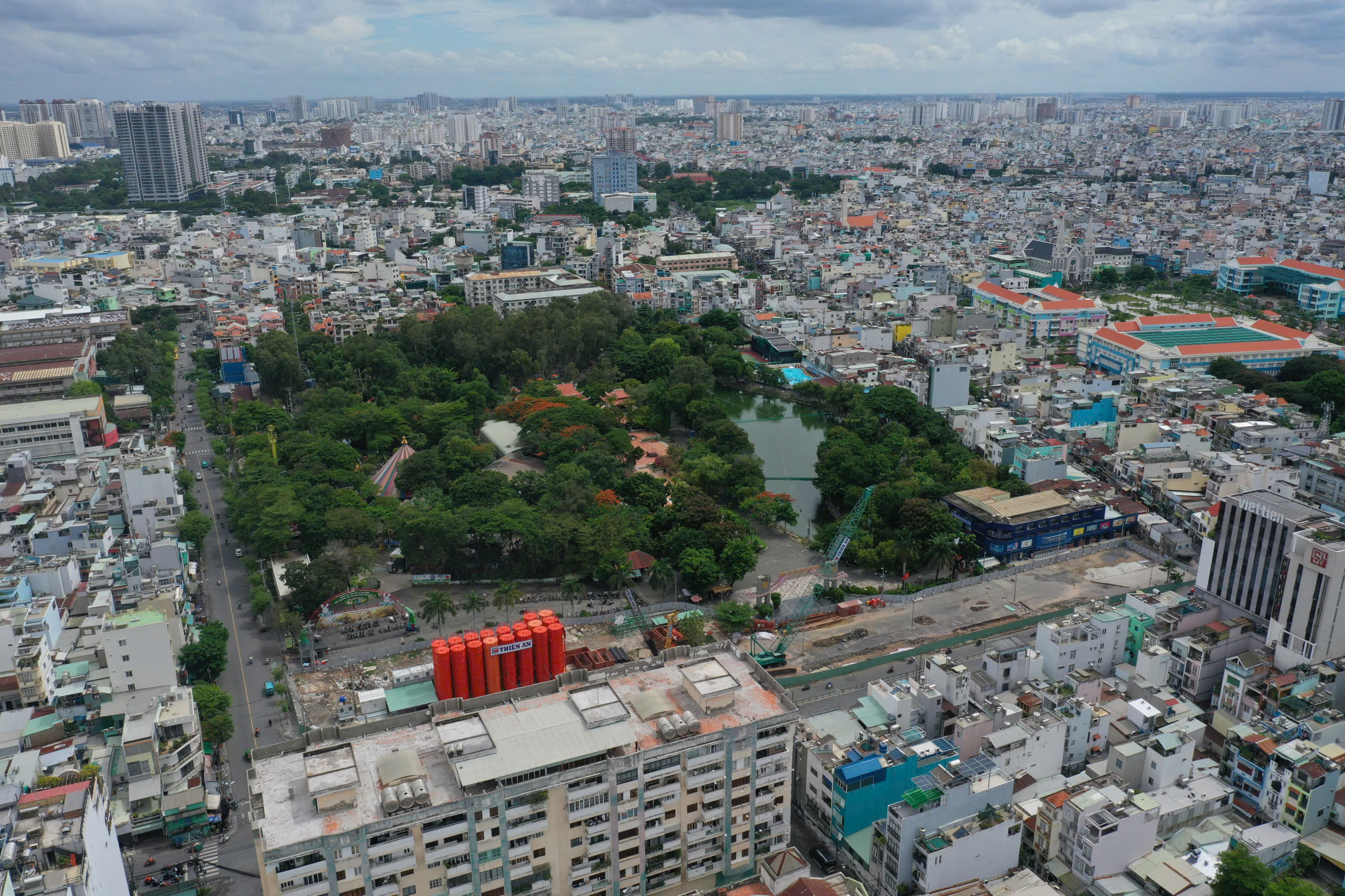 công viên Lê Thị Riêng - Ảnh 1.