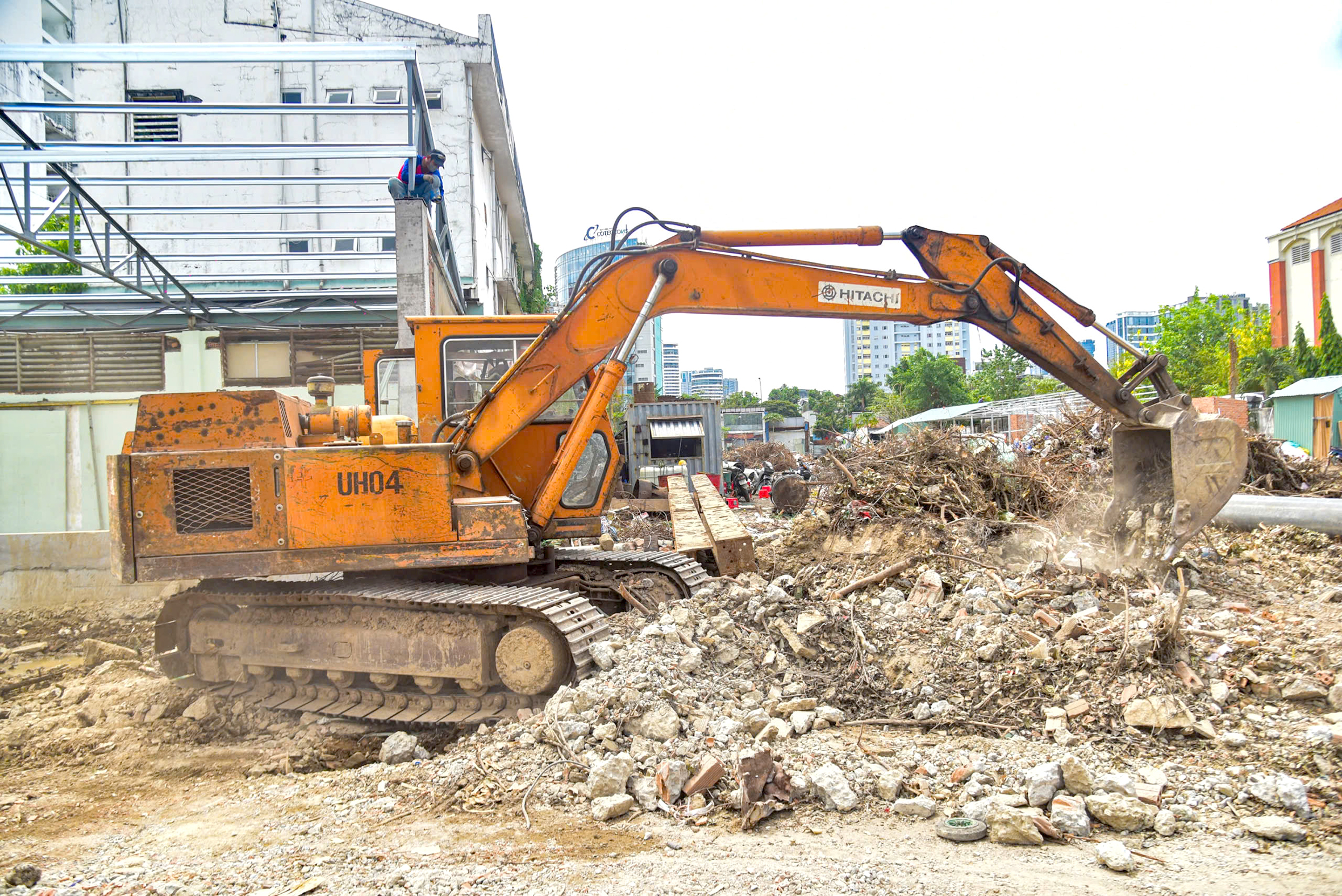 Biến xà bần thành sản phẩm xanh, sạch - Ảnh 1. xà bần - Ảnh 1.