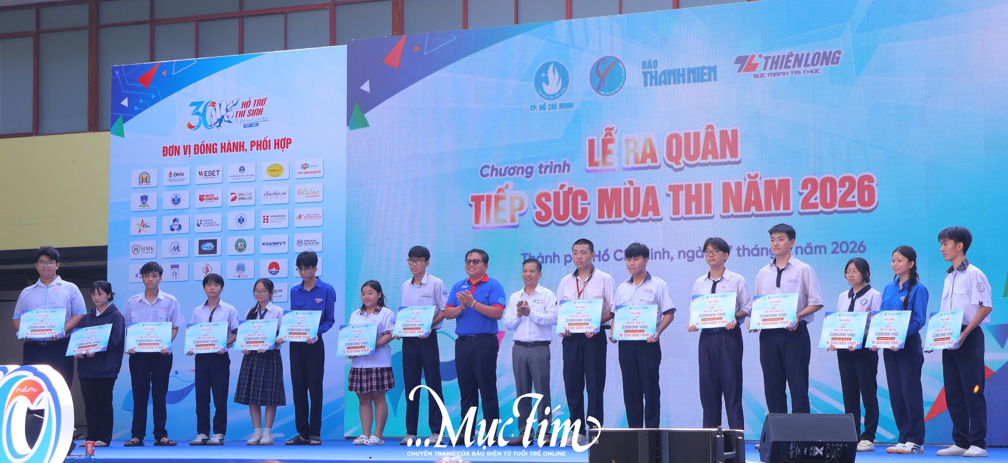 Hàng ngàn sinh viên tình nguyện hào hứng ra quân Tiếp sức mùa thi năm 2026 tại TP.HCM- Ảnh 5.