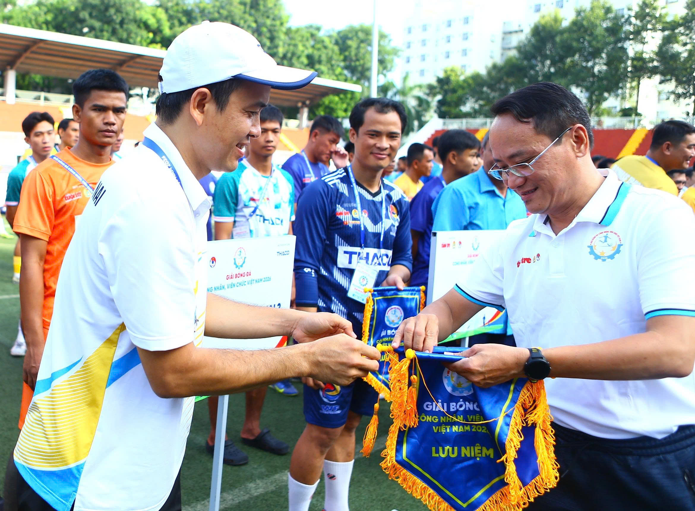 Khai mạc vòng loại phía Nam Giải bóng đá công nhân, viên chức Việt Nam 2026 - Ảnh 17.