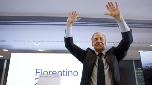 Florentino Perez thắng áp đảo, tiếp tục giữ ghế chủ tịch Real Madrid - Ảnh 1.