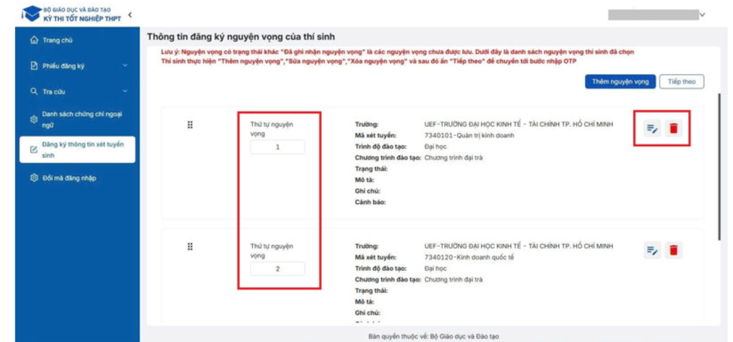 Bắt đầu đăng ký nguyện vọng xét tuyển đại học, thí sinh lưu ý gì? - Ảnh 5.