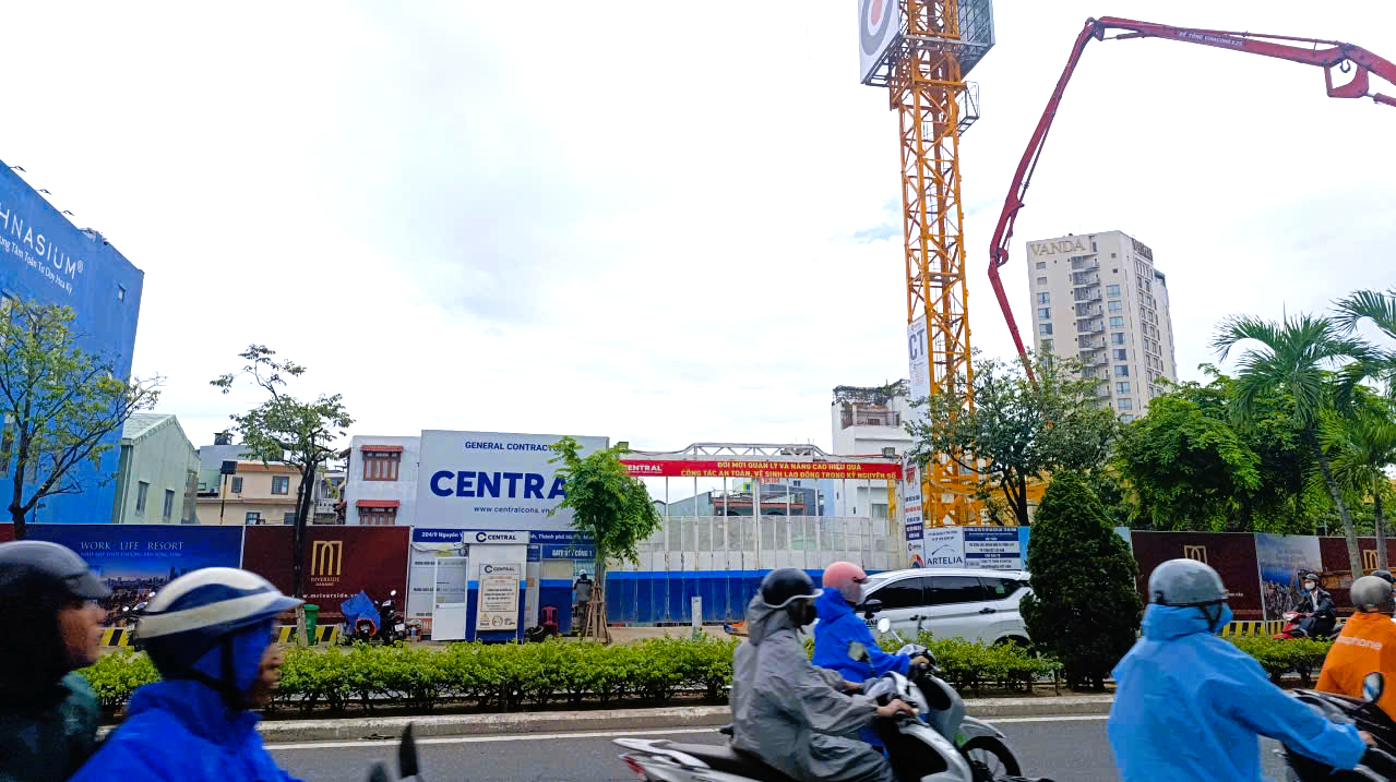 The One Tower từng xảy ra sự cố đổ tháp cẩu ở Đà Nẵng được điều chỉnh quy hoạch lên 25 tầng - Ảnh 1.