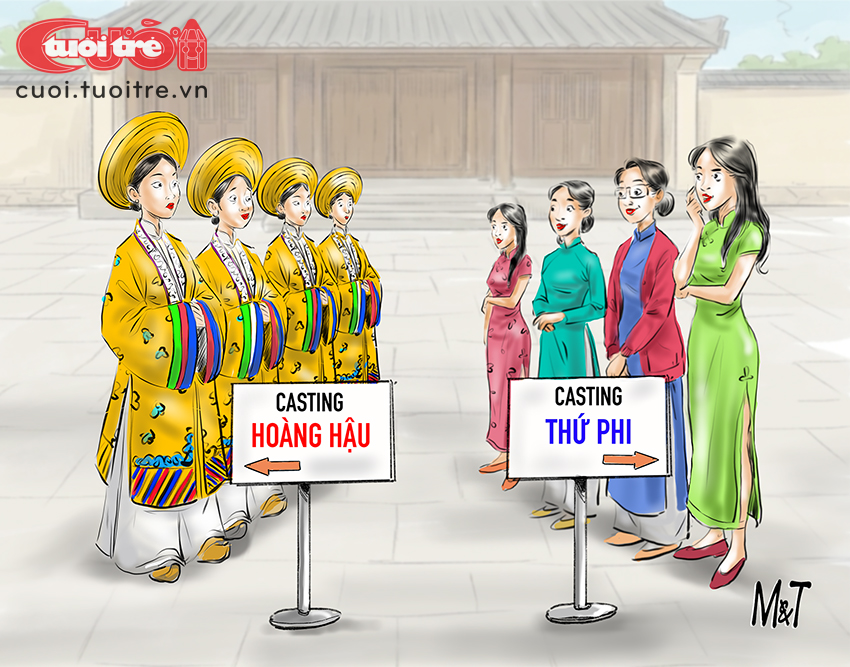 Hoàng hậu bị soi từng ly, thứ phi đại đại qua vòng casting - Ảnh 1.