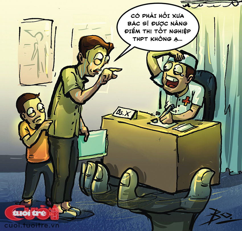 Có phải bác sĩ hồi xưa được nâng điểm thi tốt nghiệp không ạ - Ảnh 1.