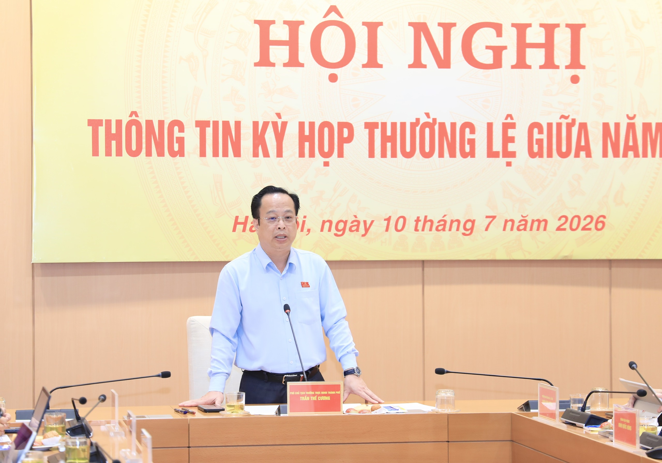 HĐND TP Hà Nội chất vấn về úng ngập và thoát nước đô thị tại kỳ họp tháng 7 - Ảnh 3.