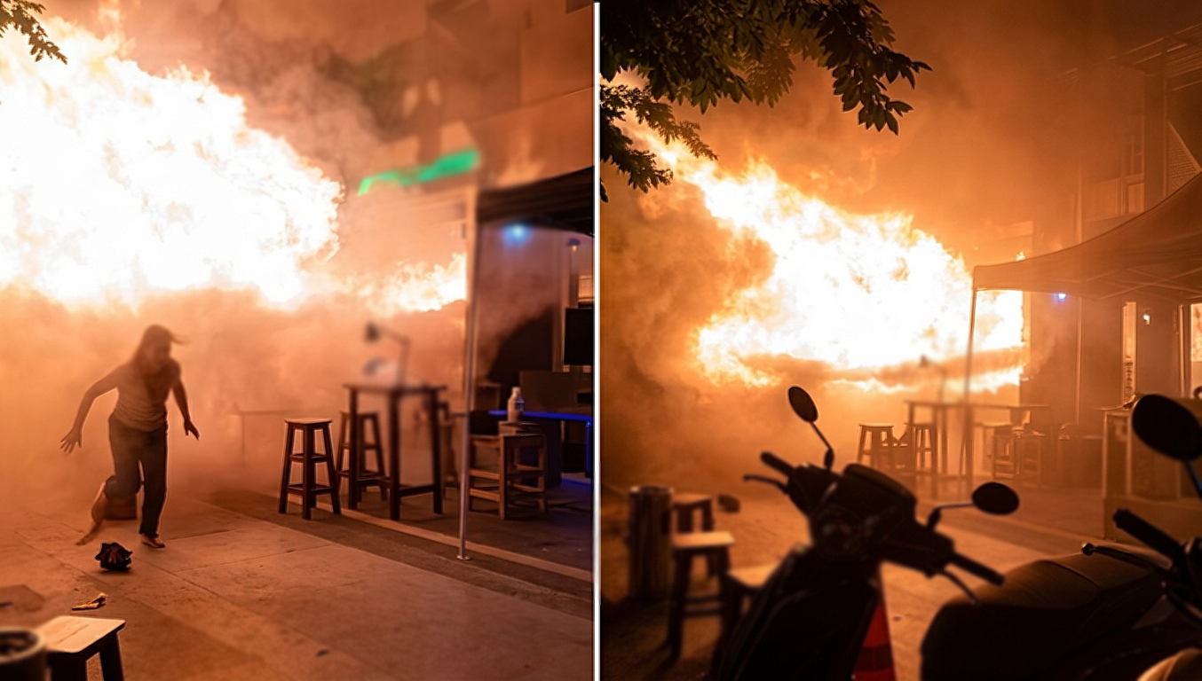Cháy quán bar 27 người thiệt mạng, 63 người bị thương, Thủ tướng Thái Lan có mặt hiện trường giữa đêm - Ảnh 3.