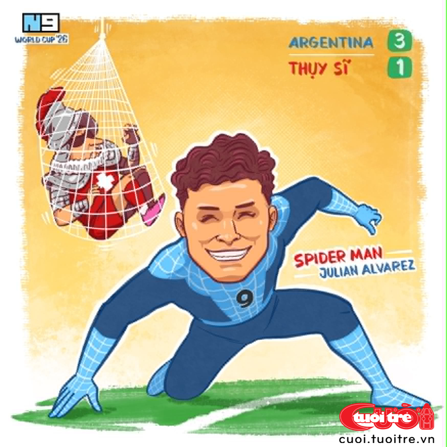 Messi bị phong toả, người nhện Alvarez - Ảnh 1.