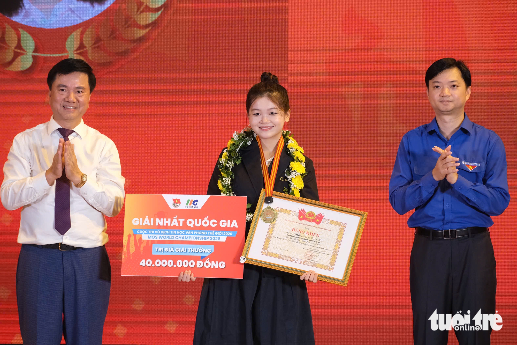 4/6 đại diện Việt Nam tranh tài Vô địch tin học văn phòng thế giới là học sinh THPT - Ảnh 1.