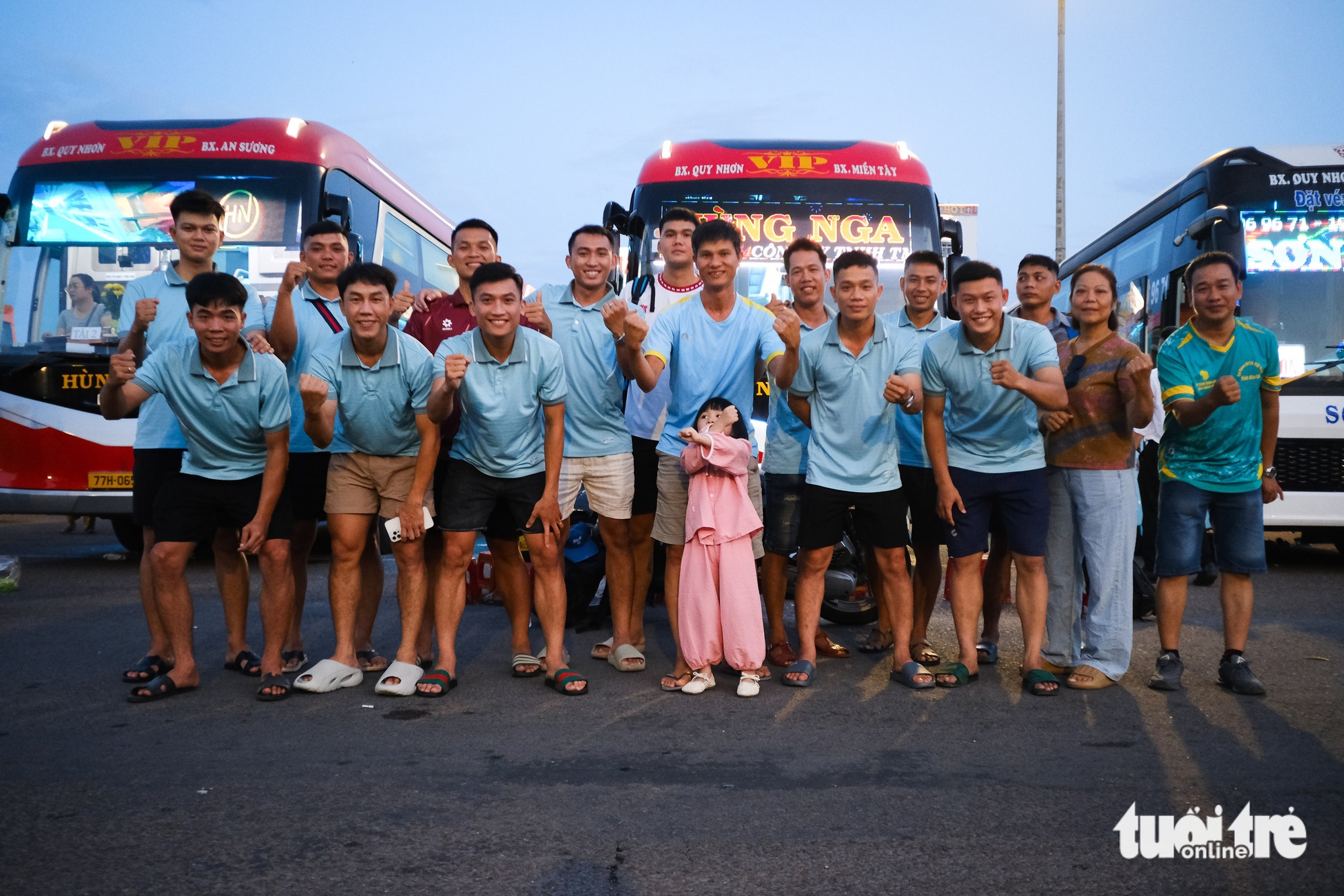 Xe đã lăn bánh đưa đội bóng Công đoàn Gia Lai đến vòng chung kết - Ảnh 7.